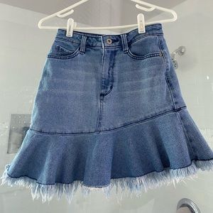 Y2K Arizona jean co denim jean mini skirt